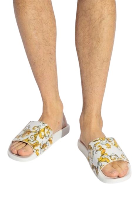 Versace Jeans Couture ciabatte slide VERSACE JEANS COUTURE | Ciabatte | 78YA3SQ4 ZS365G03